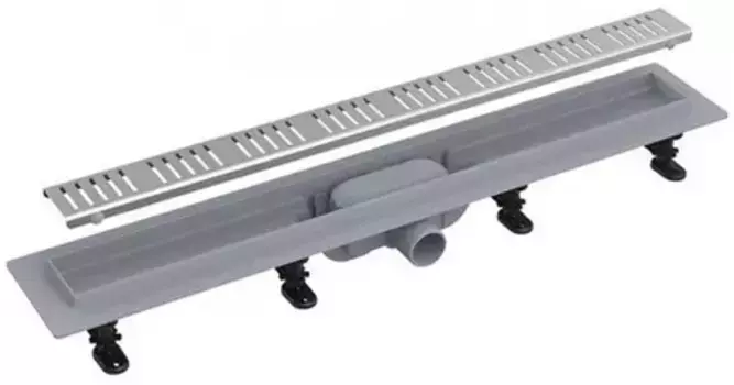 Душевой лоток «AlcaPlast» AG100401750 боковой выпуск хром