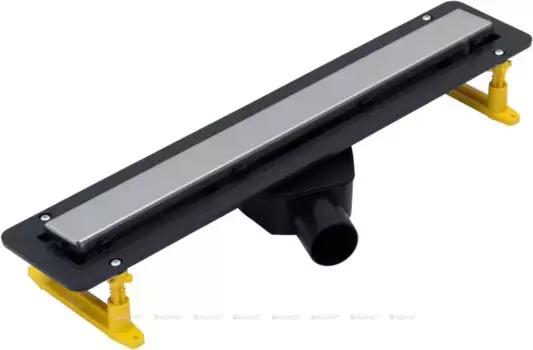 Душевой лоток «Allen Brau» Infinity 550мм 9.50003.SS боковой выпуск под плитку