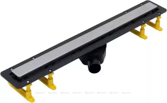 Душевой лоток «Allen Brau» Infinity 750мм 9.50005.SS боковой выпуск под плитку