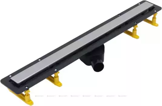 Душевой лоток «Allen Brau» Infinity 850мм 9.50006.SS боковой выпуск под плитку