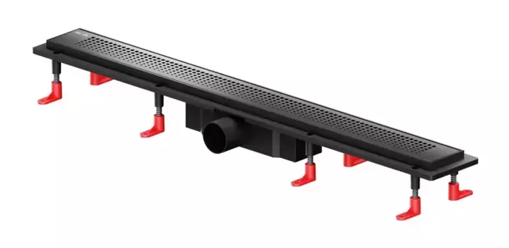 Душевой лоток «Am.Pm» PrimeFlow 800 W02SC-P11-080-01BM универсальный затвор Cut Gradient боковой выпуск чёрный матовый