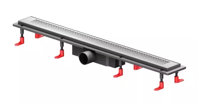 Душевой лоток «Am.Pm» PrimeFlow 800 W02SC-P11-080-01SB универсальный затвор Cut Gradient боковой выпуск матовая сталь