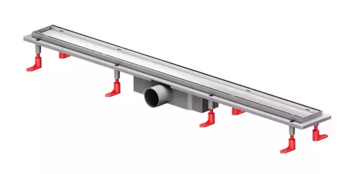 Душевой лоток «Am.Pm» PrimeFlow 900 W02SC-U11-090-04SB универсальный затвор Tile боковой выпуск матовая сталь/под плитку