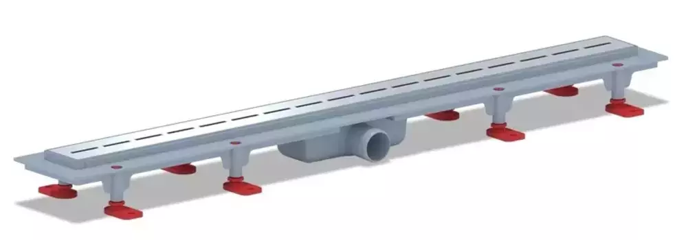 Душевой лоток «АНИпласт» "Киль"TLQ1585G 850х62 мм TLQ1585G боковой выпуск нержавеющая сталь