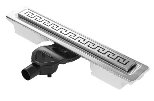 Душевой лоток «Berges Wasserhaus» B1 Antik 900 боковой выпуск хром