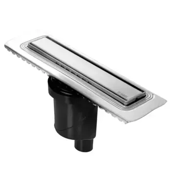 Душевой лоток «Berges Wasserhaus» B1 Keramik 500 вертикальный выпуск хром/под плитку