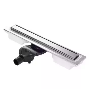 Душевой лоток «Berges Wasserhaus» B1 Keramik 700 091118/091118-А боковой выпуск хром/под плитку