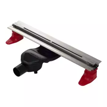 Душевой лоток «Berges Wasserhaus» Super Line 550 боковой выпуск матовый хром