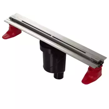 Душевой лоток «Berges Wasserhaus» Super Line 750 вертикальный выпуск матовый хром