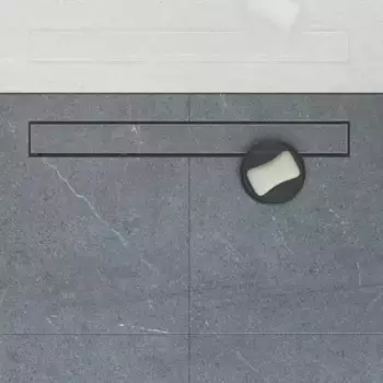 Душевой лоток «Bettoserb» Confluo Frameless Line 950 13701234 боковой выпуск матовый хром/под плитку