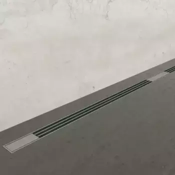 Душевой лоток «Bettoserb» Confluo Slim Line 850 13100035 боковой выпуск хром