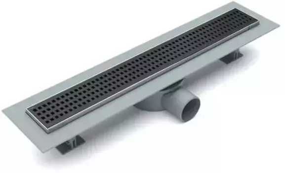 Душевой лоток «Esbano» Eco ESTRECONICE50MB боковой выпуск чёрный матовый