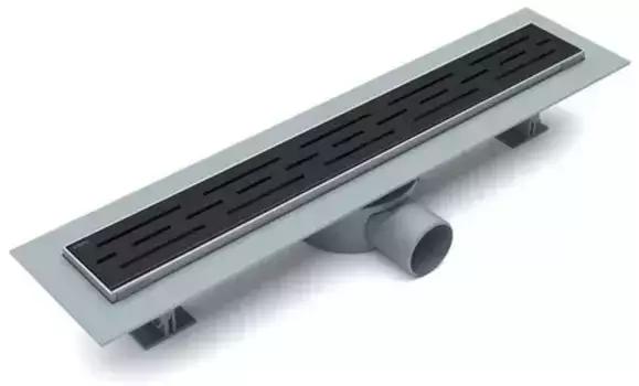 Душевой лоток «Esbano» Eco ESTRECORAIN50MB боковой выпуск чёрный матовый