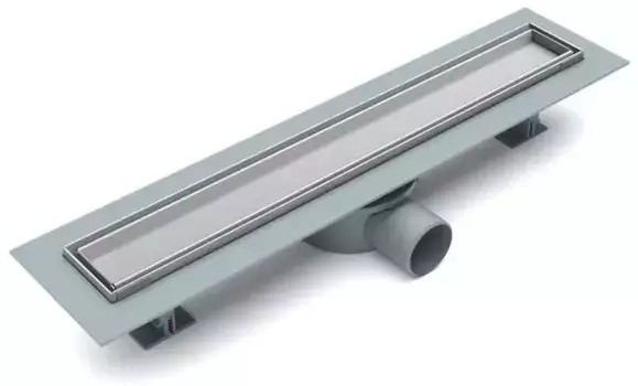 Душевой лоток «Esbano» Eco ESTRECOTILE50MC боковой выпуск матовый хром/под плитку