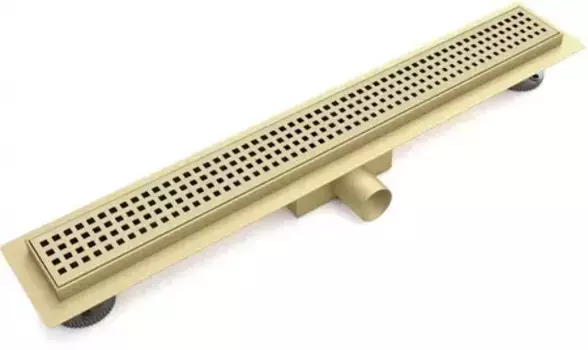 Душевой лоток «Esbano» Meta ESTRMETNICE70SG боковой выпуск матовое золото