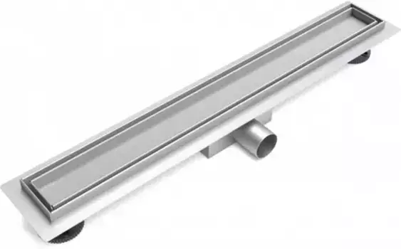 Душевой лоток «Esbano» Meta ESTRMETTILE80MC боковой выпуск матовый хром/под плитку