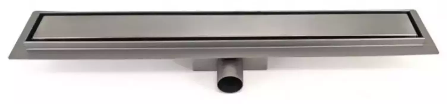 Душевой лоток «Esbano» Meta Tile-80см боковой выпуск оружейная сталь