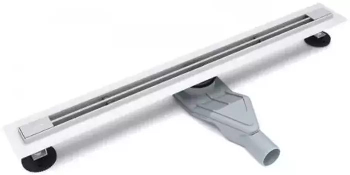 Душевой лоток «Esbano» Slim ESTRSLMLINE60MC боковой выпуск матовый хром