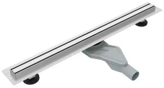 Душевой лоток «Esbano» Slim Side-60см боковой выпуск хром матовый