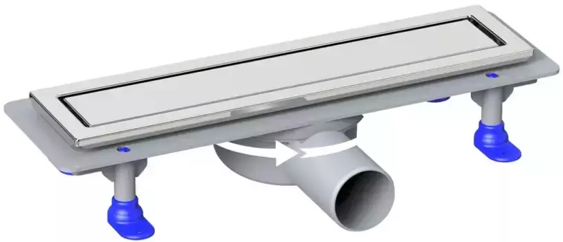 Душевой лоток «Loranto» Prime Skala Deluxe 600 4028.0Y050K.060.1 боковой выпуск под плитку