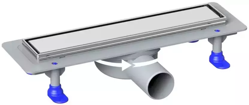 Душевой лоток «Loranto» Prime Skala Legal 500 4026.TY050K.050.1 боковой выпуск под плитку