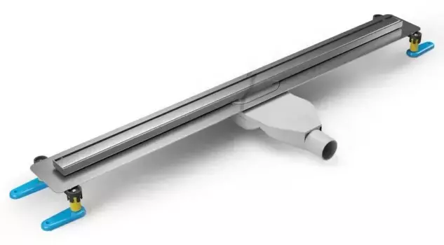 Душевой лоток «New Trendy» Visio Slim 70 см. OL-0067 боковой выпуск хром