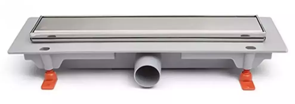 Душевой лоток «Paini» Klasik 450 с рамкой CH450KN боковой выпуск хром