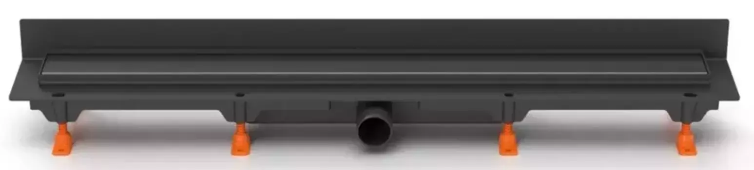 Душевой лоток «Paini» Klasik 850 CH850KN2 боковой выпуск чёрный матовый