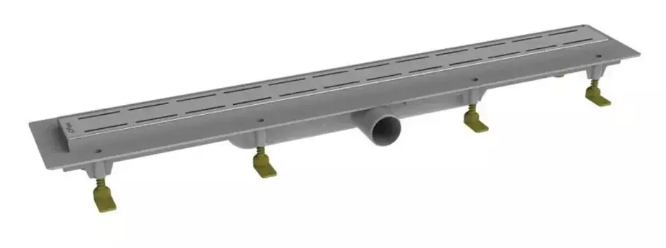 Душевой лоток «Paini» Line 750 мм D40 CH750L боковой выпуск хром глянец