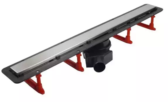 Душевой лоток «Pestan» Confluo Frameless Line 450 13701229 боковой выпуск матовый хром/под плитку