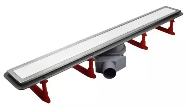 Душевой лоток «Pestan» Confluo Premium Line 650 13000283 боковой выпуск White Glass