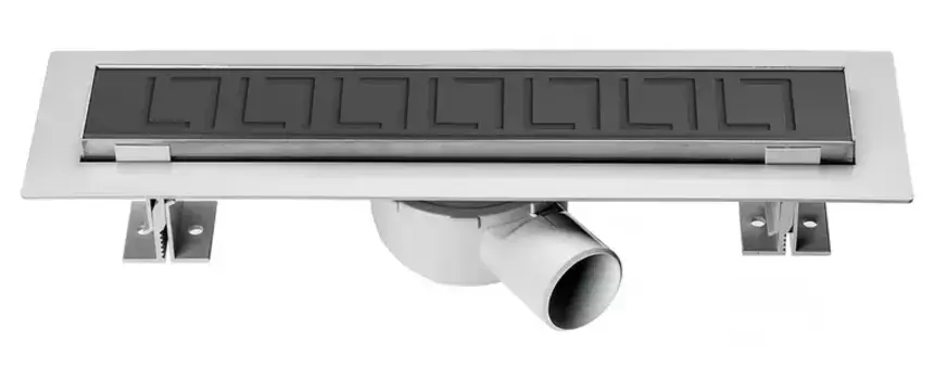 Душевой лоток «Vincea» Optima SAY.601.60.B.M.S.BLOK боковой выпуск матовый черный