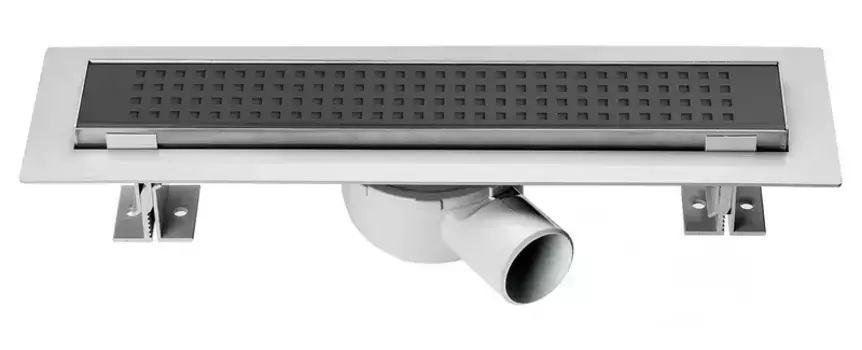 Душевой лоток «Vincea» Optima SAY.601.70.B.M.S.PITI боковой выпуск матовый черный