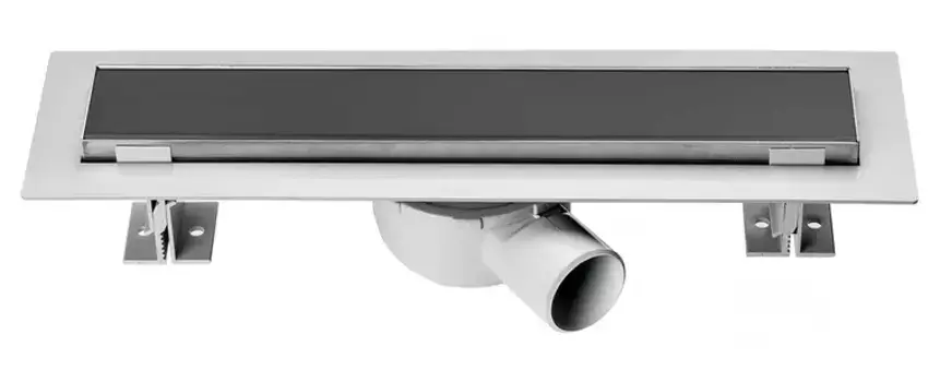 Душевой лоток «Vincea» Optima SAY.601.80.B.M.S.DUZ боковой выпуск матовый черный