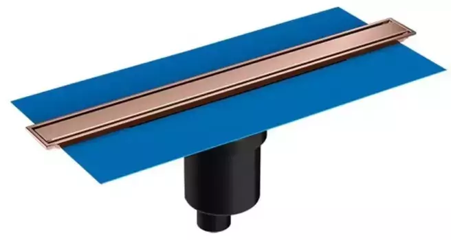 Душевой лоток «Vitra» Eco Flow 40 см 59980552000 вертикальный выпуск медь