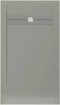 Душевой поддон «Allen Brau» Infinity 8.21005-CGM 140/90 низкий из литьевого мрамора прямоугольный олива без сифона