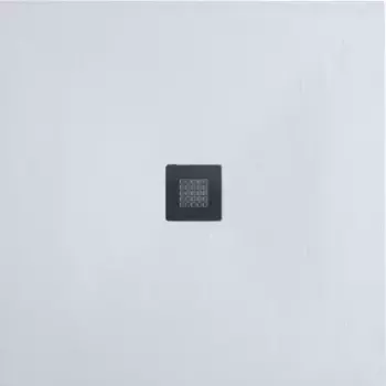 Душевой поддон «Allen Brau» Priority 8.31003-21 100/80 низкий из литьевого мрамора прямоугольный белый без сифона