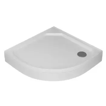 Душевой поддон «Am.Pm» X-Joy Twin Slide W88T-205-090W 90/90 низкий акриловый четверть круга белый с сифоном