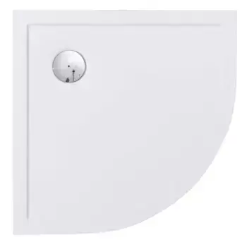 Душевой поддон «Aquaton» Калифорния 90/90 низкий из литьевого мрамора четверть круга