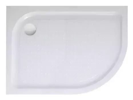 Душевой поддон «Belbagno» TRAY-BB-RH-120/80-550-15-W с сифоном низкий акриловый прямоугольно-асимметричный левый