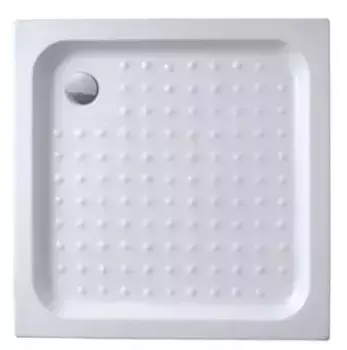Душевой поддон «Cezares» TRAY-A-A-95-15-W 95/95 средний акриловый квадратный с сифоном