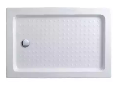 Душевой поддон «Cezares» TRAY-A-AH-120/100-15-W с сифоном низкий акриловый прямоугольный