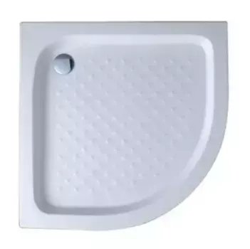 Душевой поддон «Cezares» TRAY-A-R-90-550-15-W-W0 без сифона низкий акриловый четверть круга
