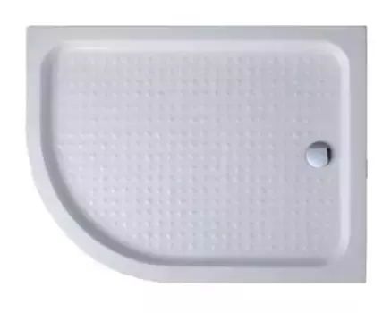 Душевой поддон «Cezares» TRAY-A-RH-120/90-550-15-W-R с сифоном низкий акриловый прямоугольно-асимметричный правый