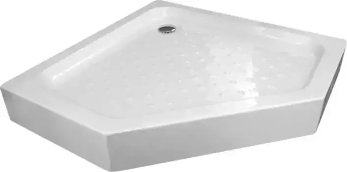 Душевой поддон «Gemy» ST10T 90/90 низкий акриловый многоугольный