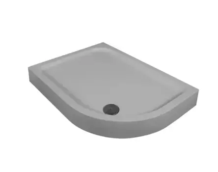 Душевой поддон «Grossman» GR-4121 120/90 низкий акриловый прямоугольно-асимметричный с сифоном левый