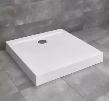 Душевой поддон «Radaway» Doros C Compact 90/90 низкий акриловый квадратный без сифона