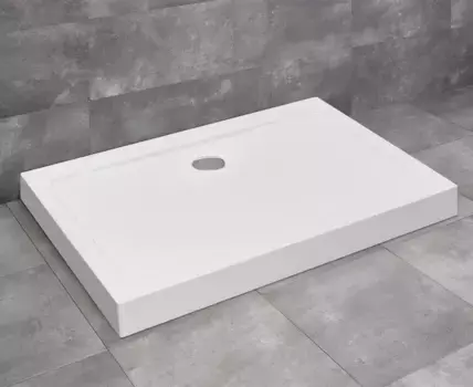 Душевой поддон «Radaway» Doros D Compact 100/90 низкий акриловый прямоугольный без сифона