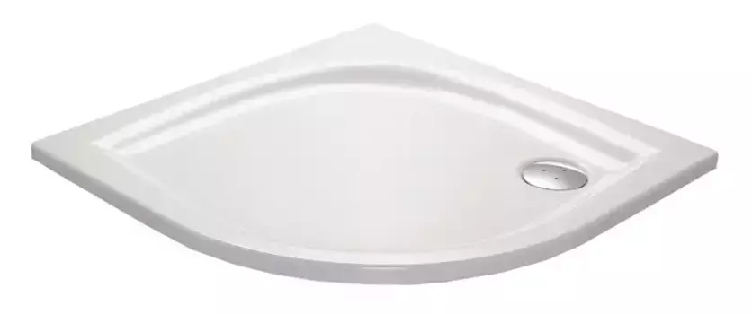 Душевой поддон «Ravak» Elipso LA 90/90 низкий акриловый четверть круга