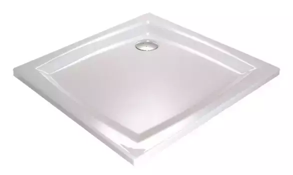 Душевой поддон «Ravak» Perseus LA 100/100 низкий акриловый квадратный
